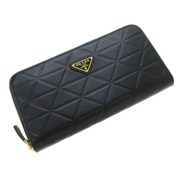 Prada Wallet Triangle Zipper Long - Picture 1 of 9